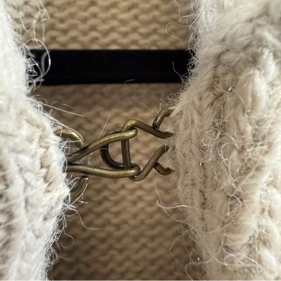 J. Crew Long Line Chunky Alpaca Blend Duster Cardigan L - Picture 13 of 14